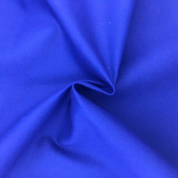 100% Cotton (44'' wide) Royal Blue